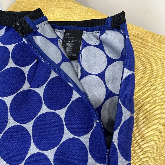 Marni X H&M Mini Pencil Skirt in Blue and Grey size 6 - Picture 11 of 11